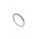 Sterling Silver Cubic Zirconia Ring “Belle II”