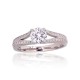 Sterling Silver Cubic Zirconia Ring “Starlight Vow”