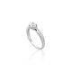Sterling Silver Cubic Zirconia Ring “Junona X”