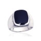 Men's Sterling Silver Onyx Ring “Maximilian III”