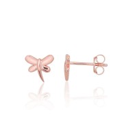Lasten hopeakorvakorut ”Dragonfly”