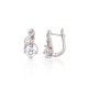 925 Sterling Silver Cubic Zirconia Earrings “Juno VI”