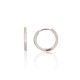925 Sterling Silver Earrings “Menora IV”