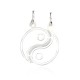 Sudraba kulons „Yin Yang II“