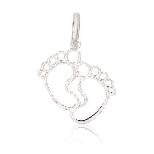Sterling Silver Pendant “Traces in the Sand II”