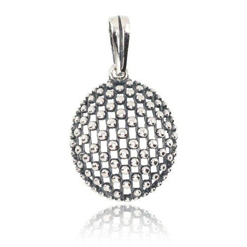 Sterling Silver Pendant “Chainmail”