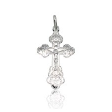 Sterling Silver Cross Pendant “Save and Protect II”
