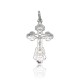 Sterling Silver Cross Pendant “Save and Protect II”