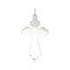 Sterling Silver Cross Pendant “Save and Protect”