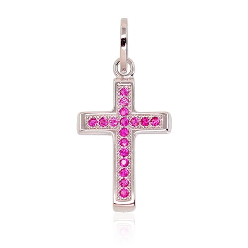 Hõberist tsirkoonidega „Sacred Cross VII“
