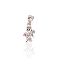 Sterling Silver Cubic Zirconia Pendant “Angel VI”