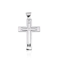 Sterling Silver Cross Pendant “Sacred Cross IV”