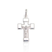 Sterling Silver Cross Pendant “Crucifixion Of Christ VII”