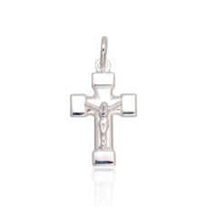 Sterling Silver Cross Pendant “Crucifixion Of Christ VII”