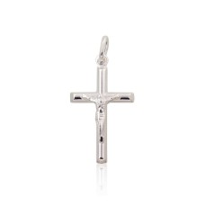Sterling Silver Cross Pendant “Crucifixion Of Christ V”