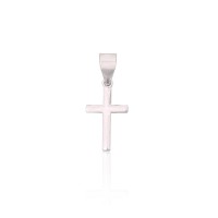 Sterling Silver Cross Pendant “Classic XII”