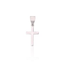 Sterling Silver Cross Pendant “Classic XII”