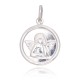 Sudraba ikonas kulons „Angel“