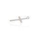 Sterling Silver Cross Pendant “Classic V”