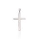 Sterling Silver Cross Pendant “Classic V”