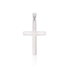 Sterling Silver Cross Pendant “Classic IV”