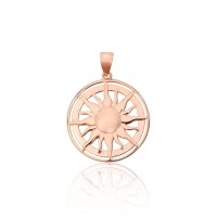 Sterling Silver Pendant “Sun V”