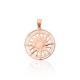 Sterling Silver Pendant “Sun V”