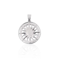 Sterling Silver Pendant “Sun VI”
