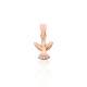 Lasten hopeariipus zirkoneilla ”Little Angel II”