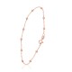 Italian 925 Sterling Silver Chain Bracelet “Beads IV”