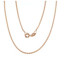 Italian 925 Sterling Silver Chain “Spiga II”