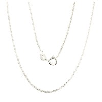 Italian 925 Sterling Silver Chain “Spiga”