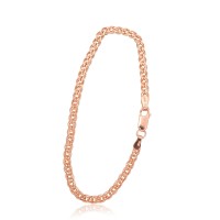 Italian 925 Sterling Silver Chain Bracelet “Mona Lisa VIII”