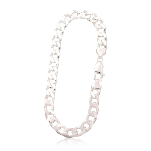 Italian 925 Sterling Silver Chain Bracelet “Cartier XXXV”