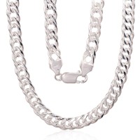 Italian 925 Sterling Silver Chain “Rombo IV”