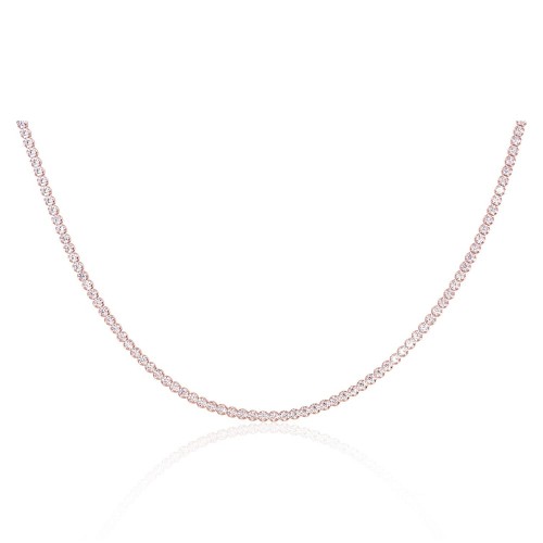 Sterling Silver Cubic Zirconia Necklace “Juno IV”
