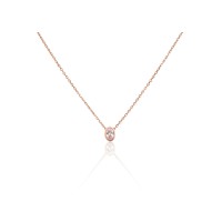 Sudraba kaklarota “Gaismas Ceļš” ar cirkoniem