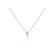 Sudraba kaklarota “Gaismas Ceļš” ar cirkoniem