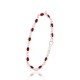 Sudraba aproce "Scarlett" no 925 proves sudraba ar cirkoniem