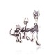 Hõbepross „Feline Trio“