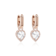 925 Sterling Silver Earrings “Juliette II” created with Crystals by Swarovski®
