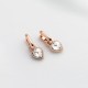 925 Sterling Silver Earrings “Juliette II” created with Crystals by Swarovski®