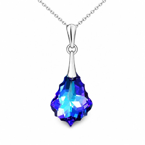 Серебряный кулон 925 пробы «Барокко IV (Heliotrope)»