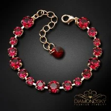 Aproce "Klasika II (Ruby)" ar Swarovski™ kristāliem