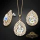 Komplekts "Jasmīns" ar Swarovski™ kristāliem