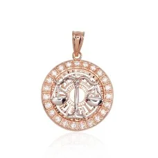Zelta kulons "Libra" no 585 proves sarkanā zelta