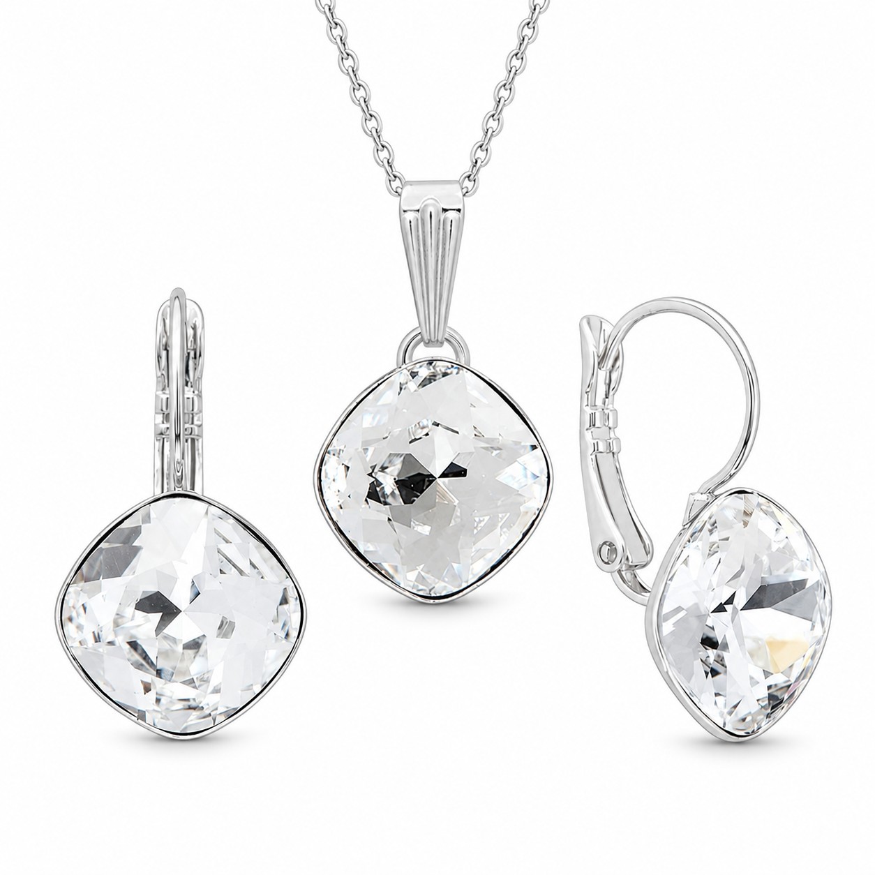 Papuošalų rinkinys moterims „Glare IV“ su Swarovski® kristalais