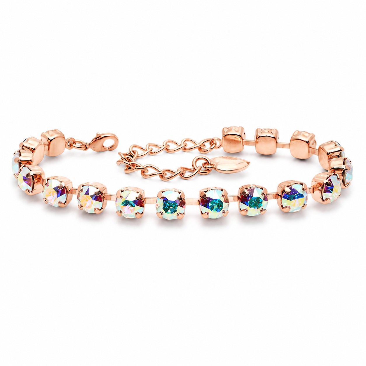 Apyrankė moterims DiamondSky „Classic III (Aurora Borealis)“ su Swarovski kristalais