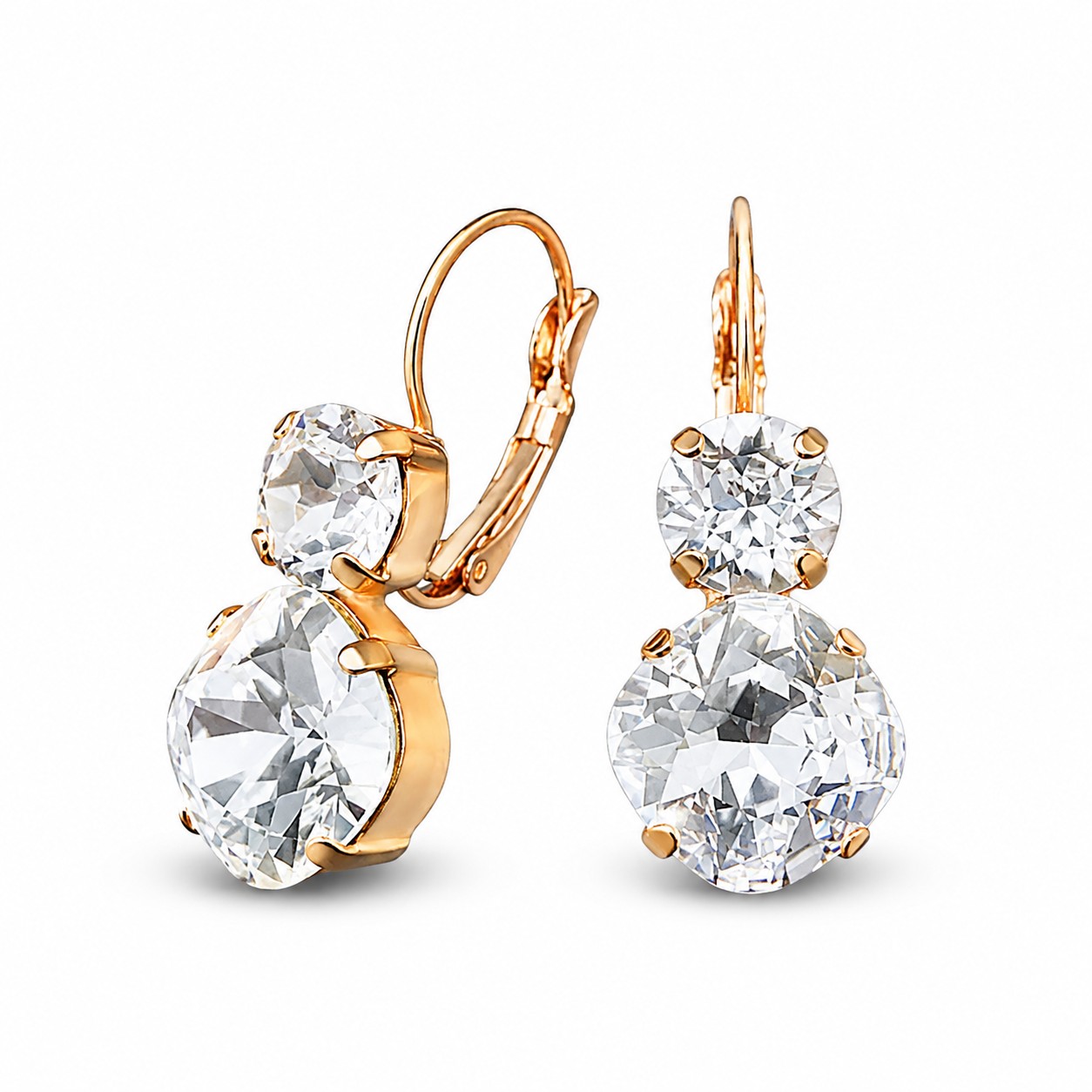 Auskarai „Glare VI“ su Swarovski® kristalais