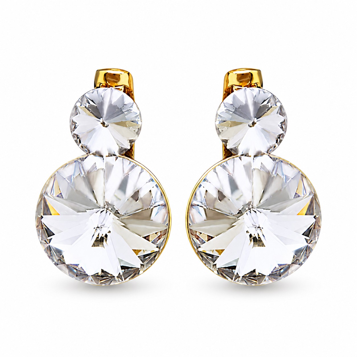 Auskarai „Clarice IV“ su Swarovski® kristalais